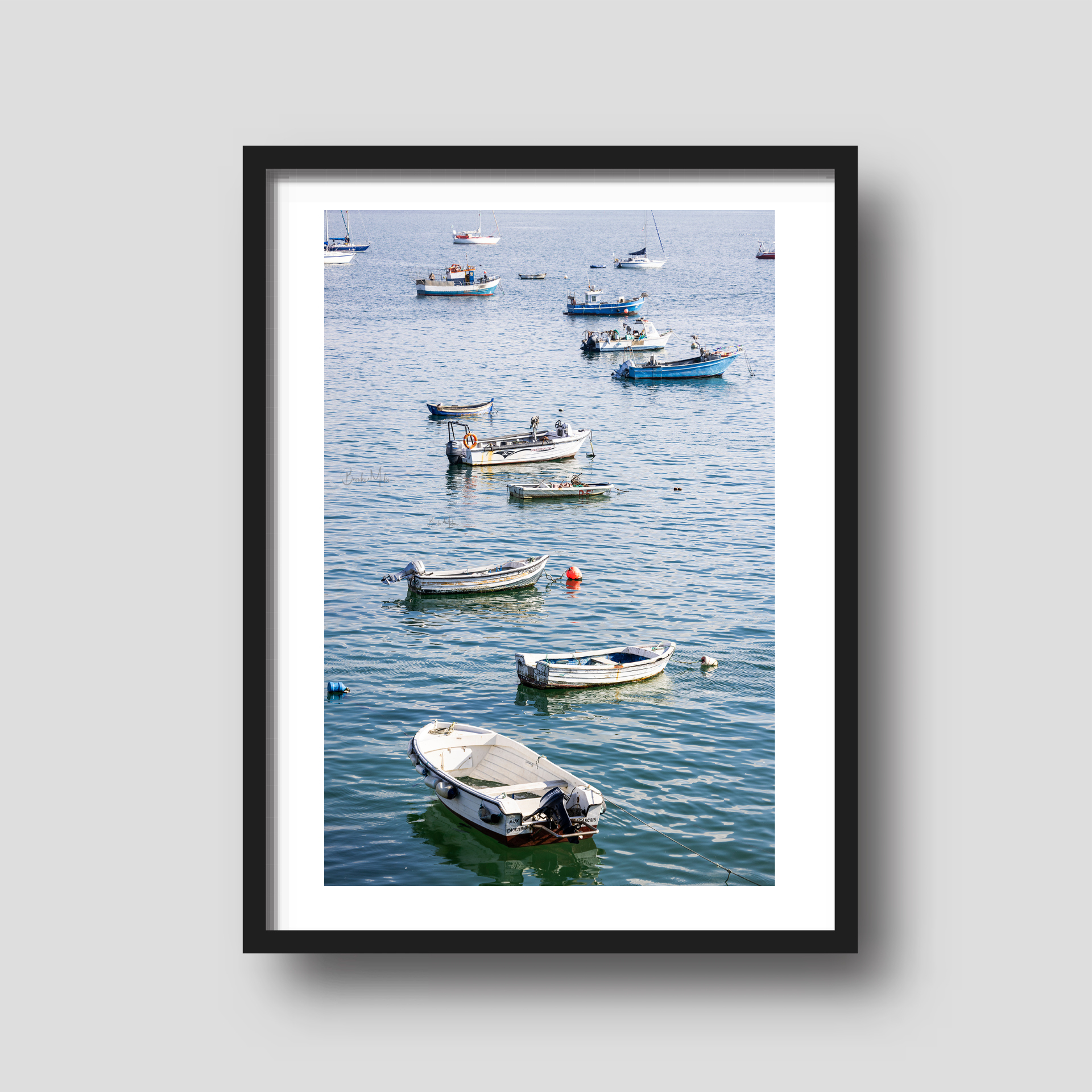 Little Boats, Big Stories - Portugal Coastal Travel Print