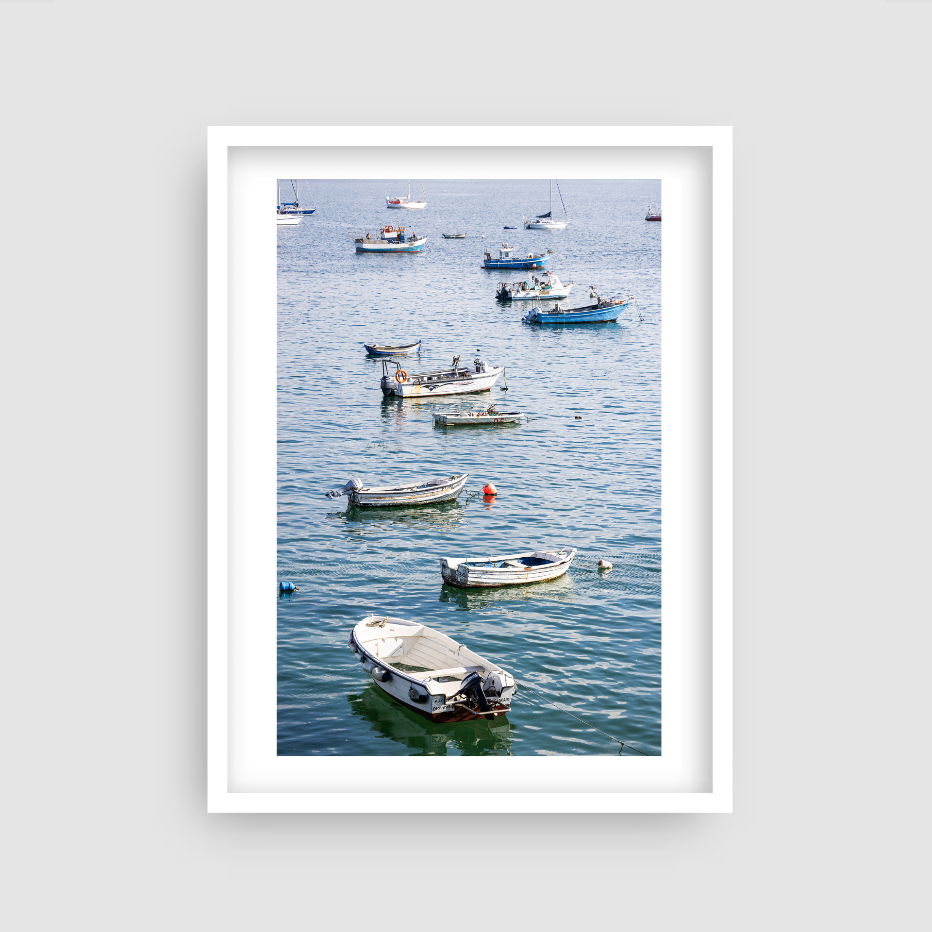 Little Boats, Big Stories - Portugal Coastal Travel Print