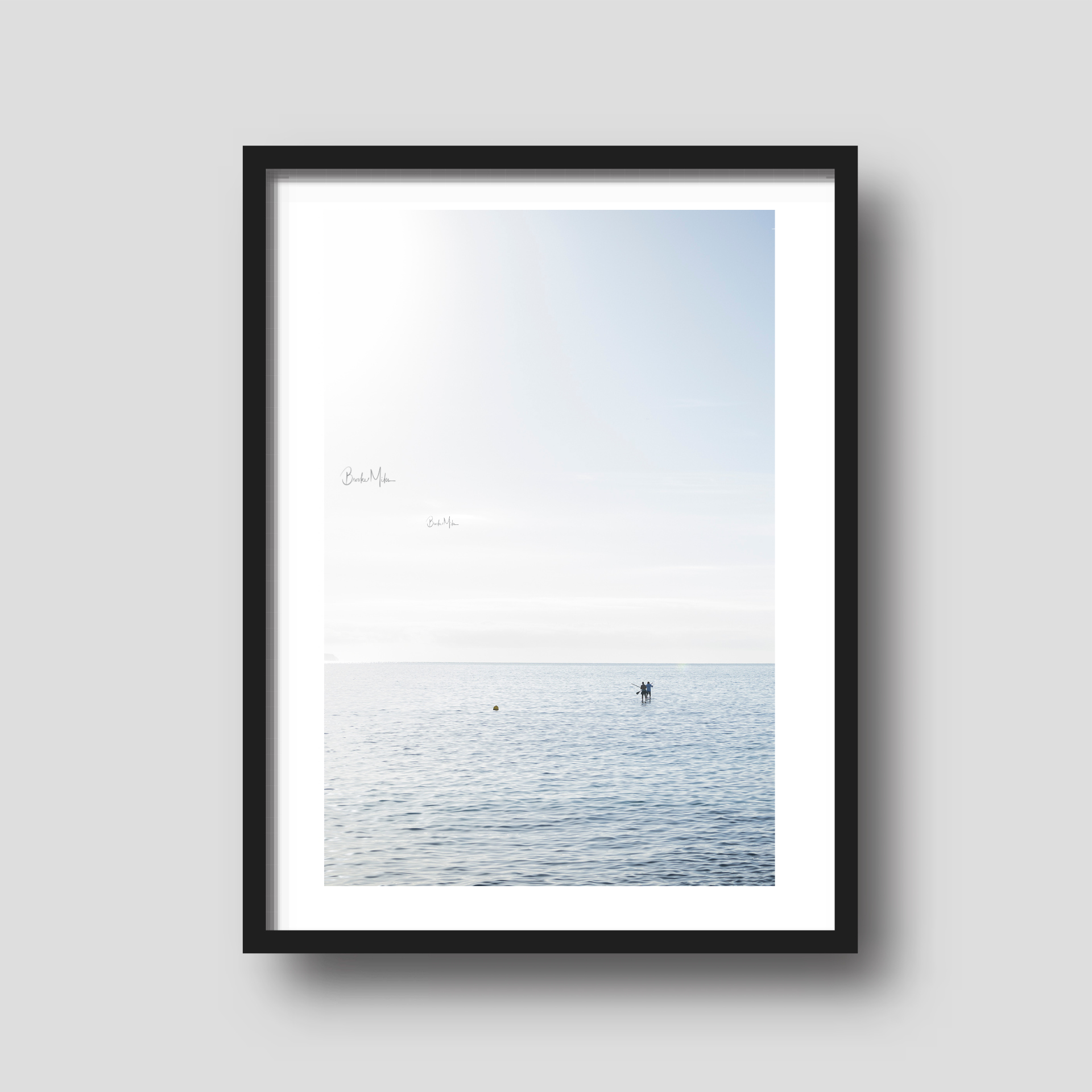 Mallorcan Sup&#39;ers - Mallorca Coastal Travel Print