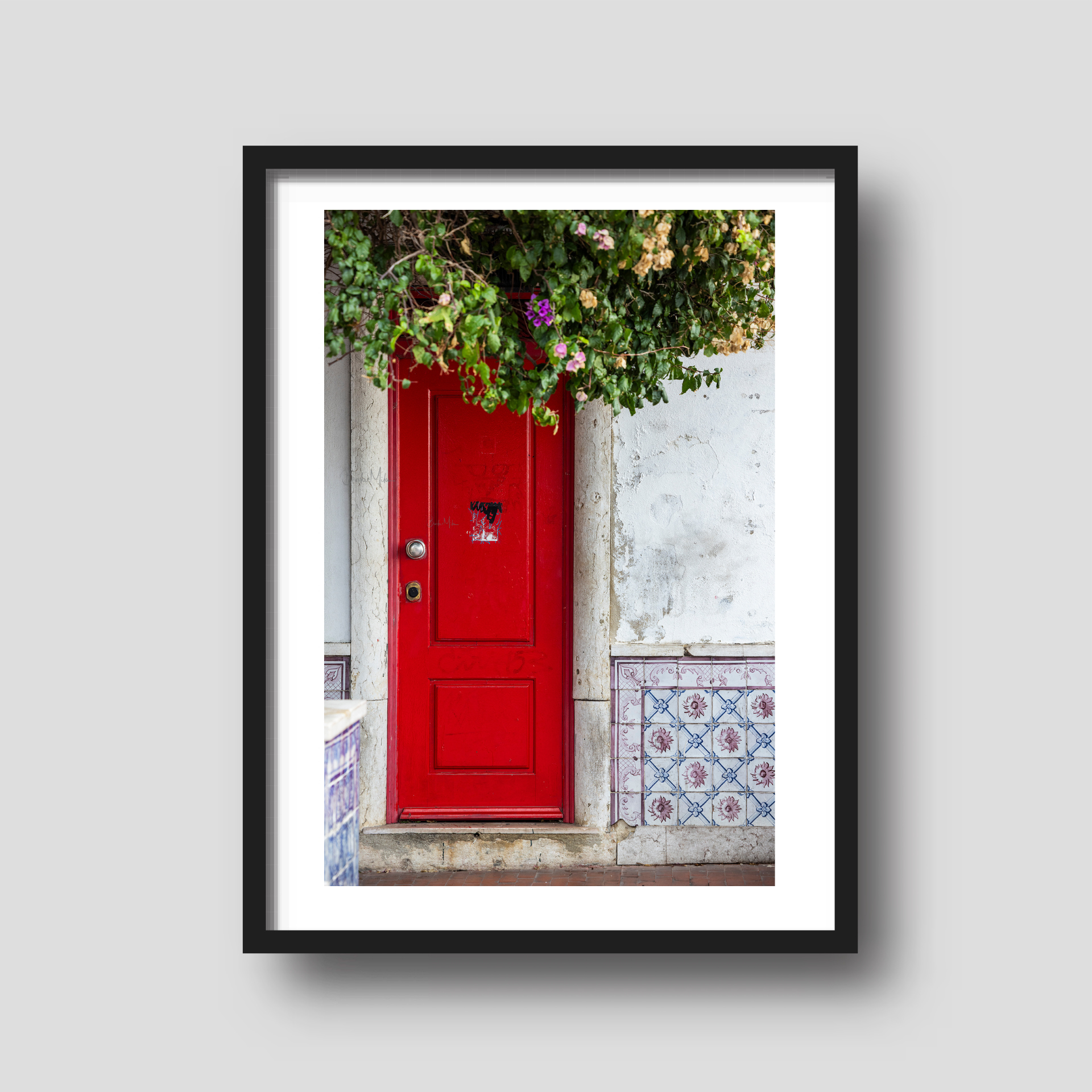 Miradoura Doorway - Portugal Travel Print