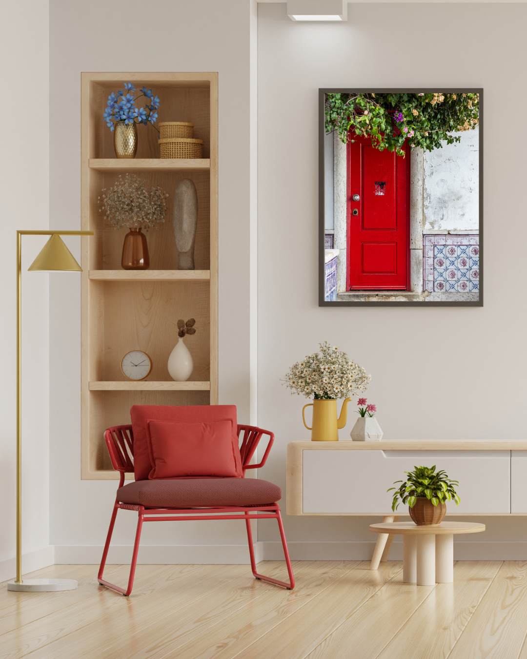 Miradoura Doorway - Portugal Travel Print