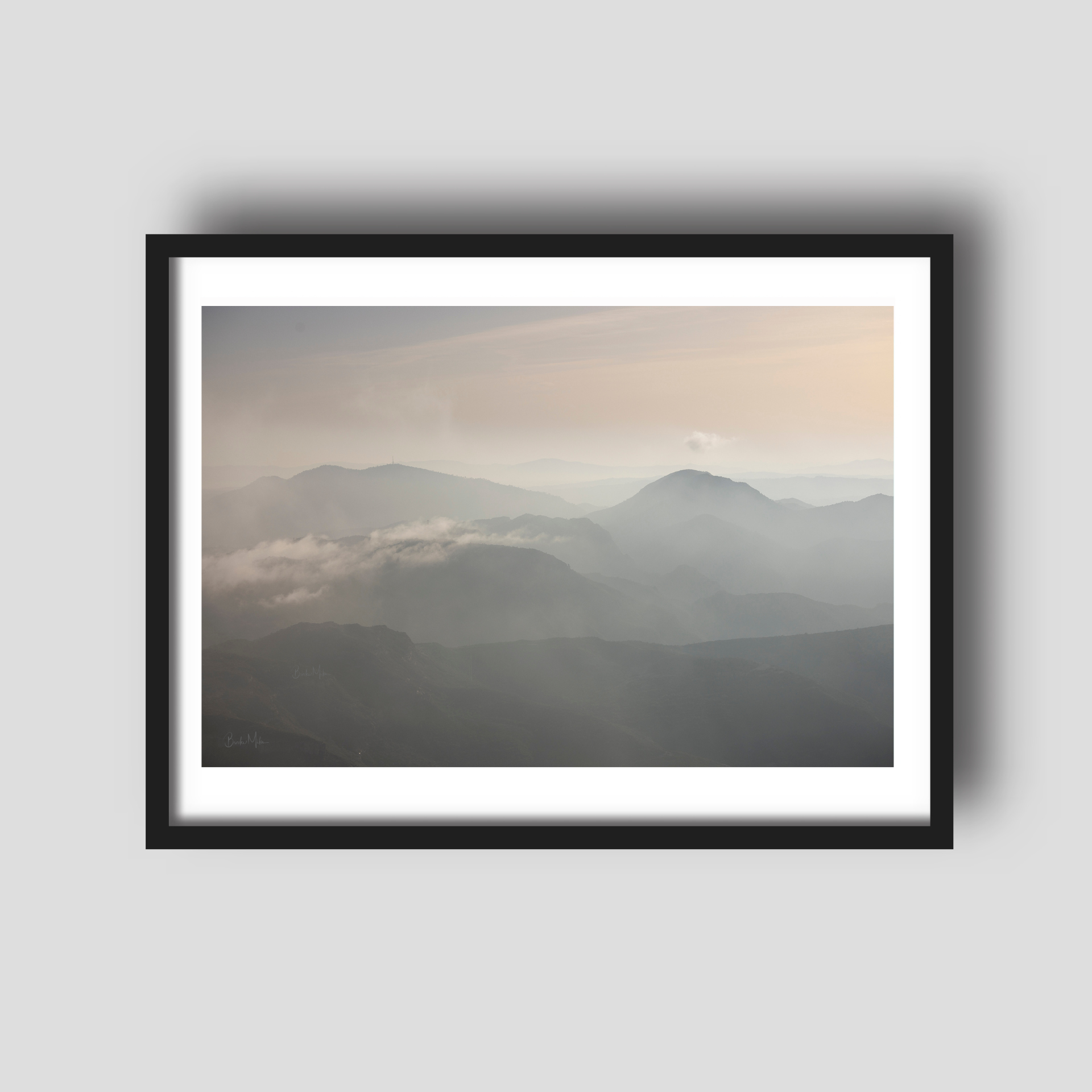 Montserrat Peaks - Barcelona Travel Print