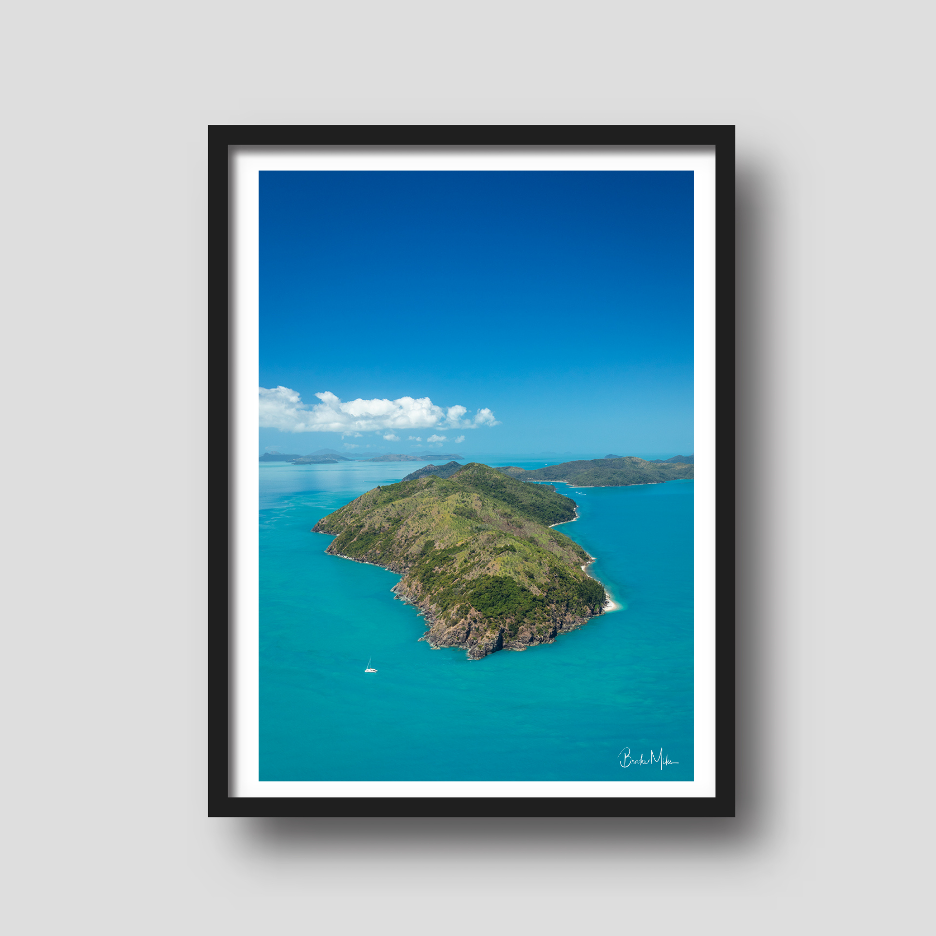 North Molle Peak - Island Print