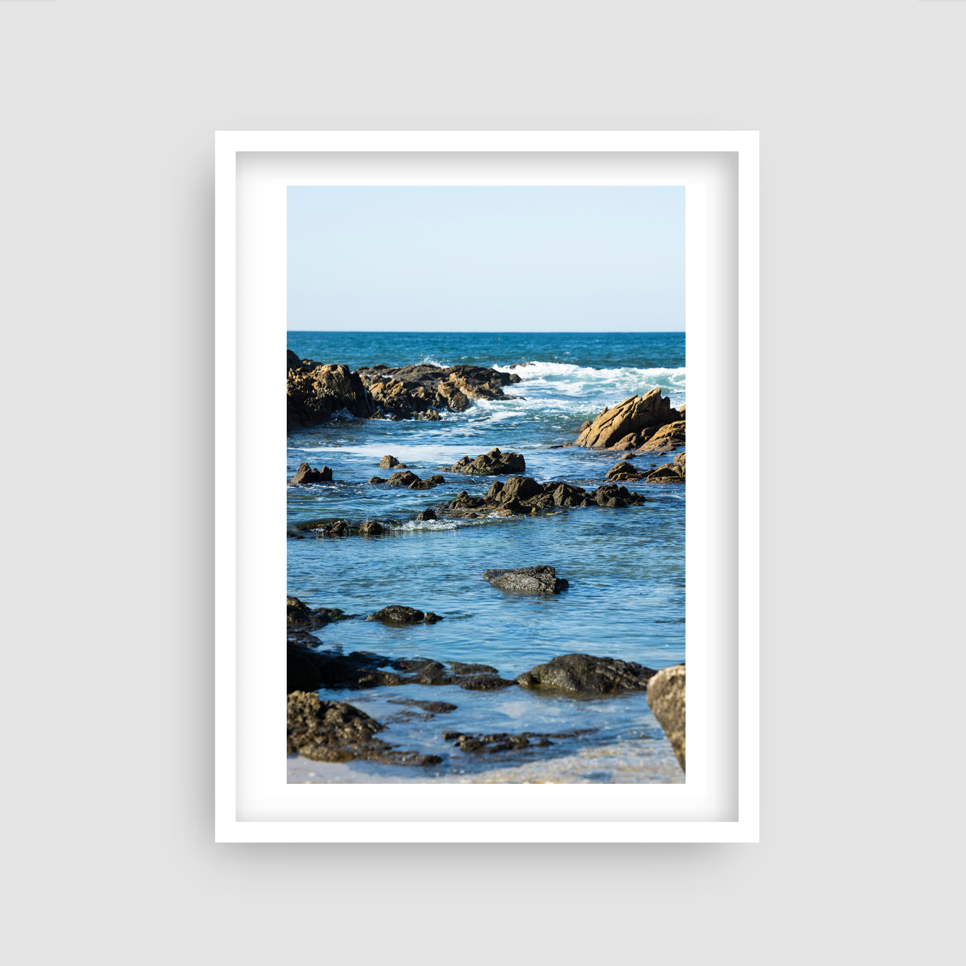 Piscina Rocks - Portugal Coastal Travel Print