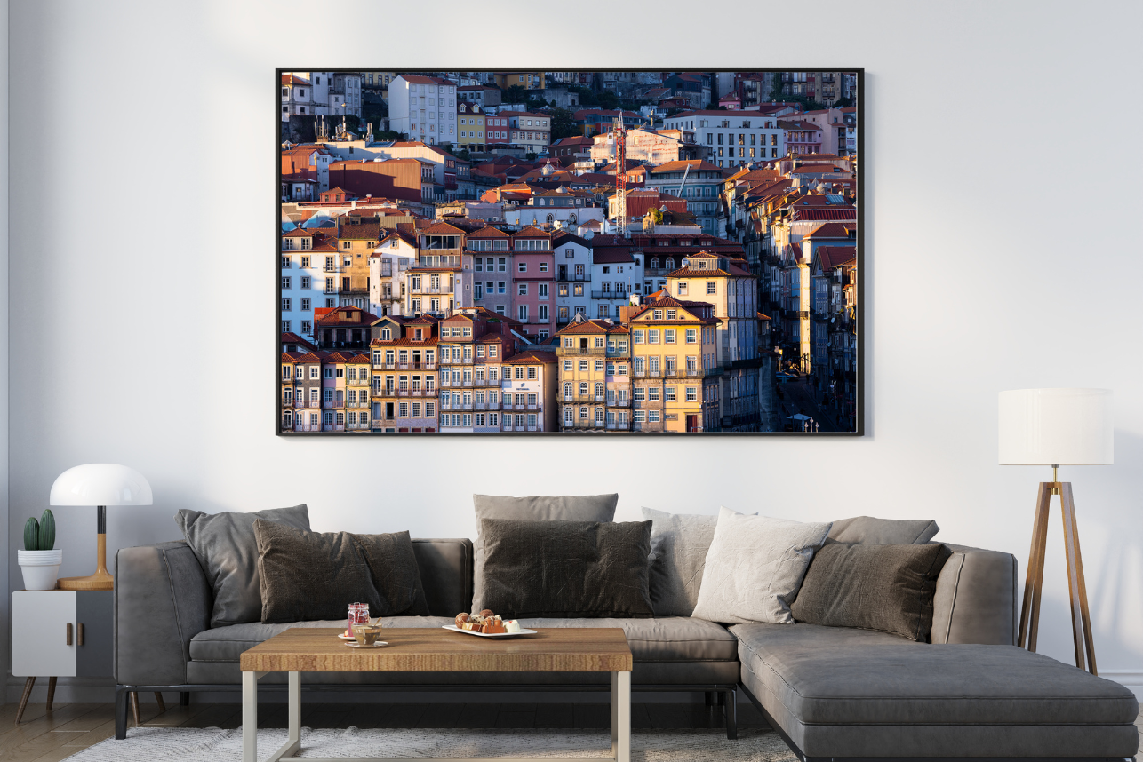 Riberia Last Light - Porto Ribeira Travel Print