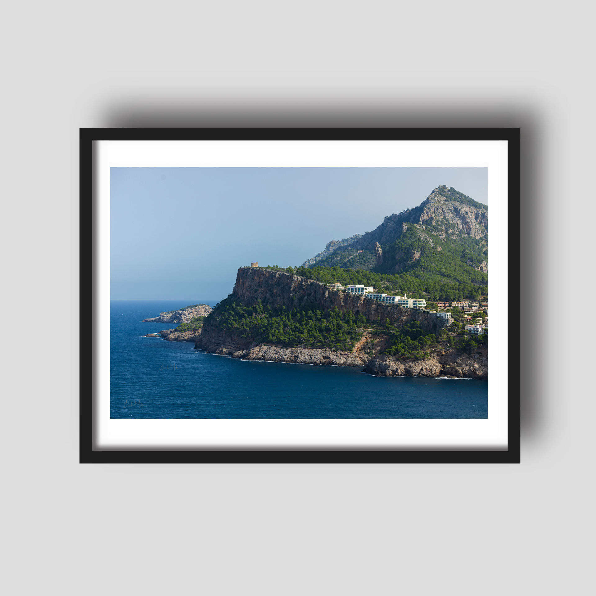 Sóller&#39;s Cliff - Mallorca Coastal Travel Print