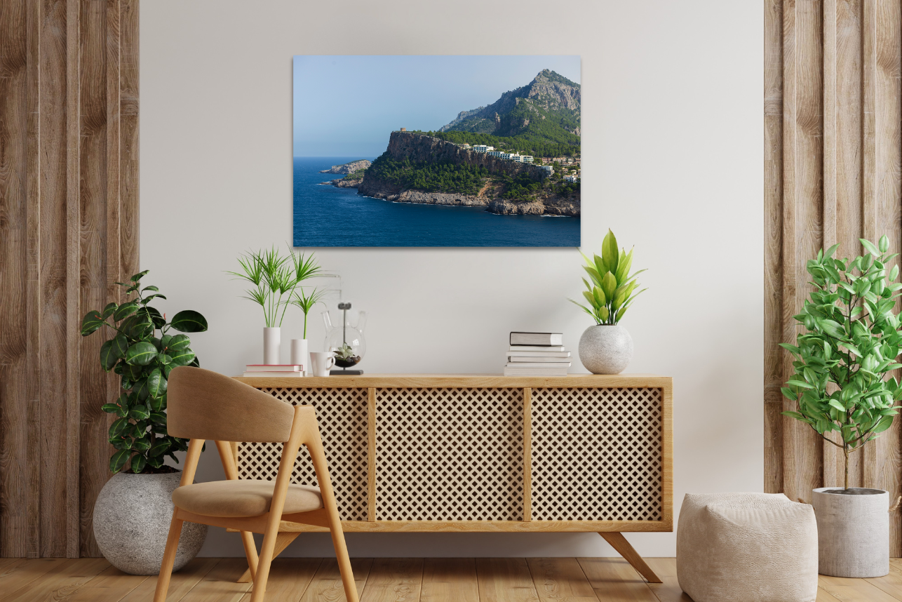 Sóller&#39;s Cliff - Mallorca Coastal Travel Print