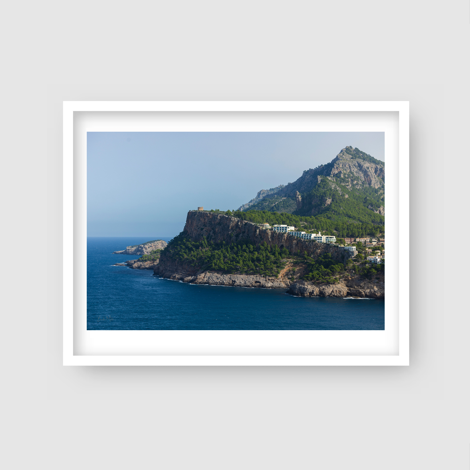 Sóller&#39;s Cliff - Mallorca Coastal Travel Print