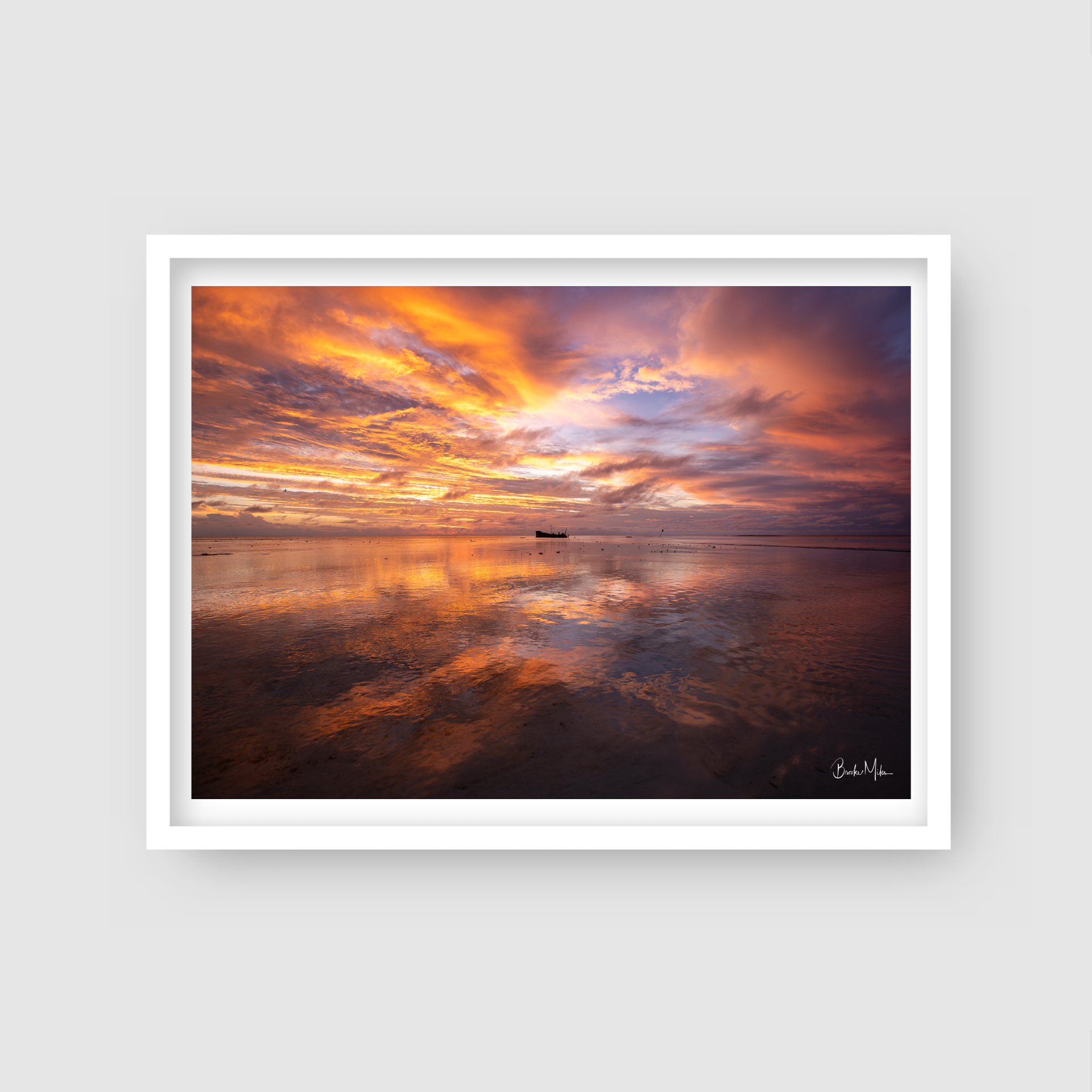 Sunset Spritz - Heron Island Sunset Print