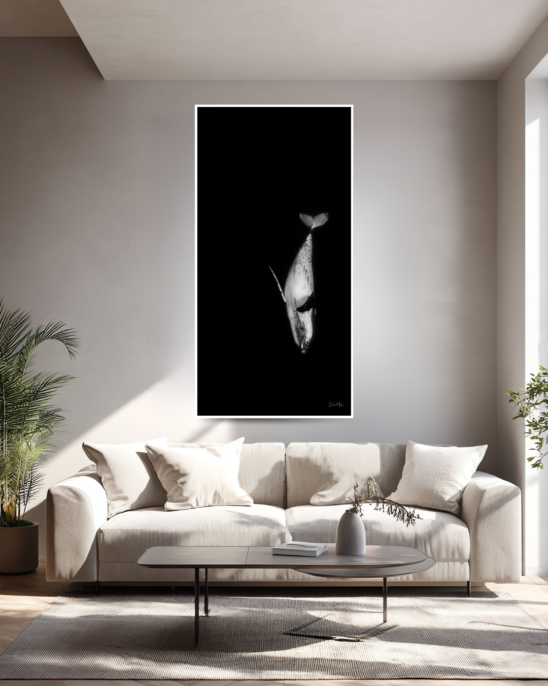 The Dive - Humpback Whale Print