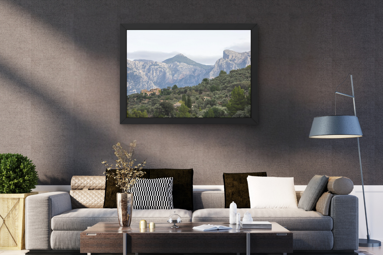 Villa Amongst The North Wind - Mallorca Tramuntana Travel Print