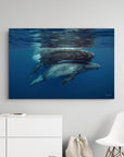 Cuddles | Humpback Whale & Calf Wall Art – Ocean Photography Print