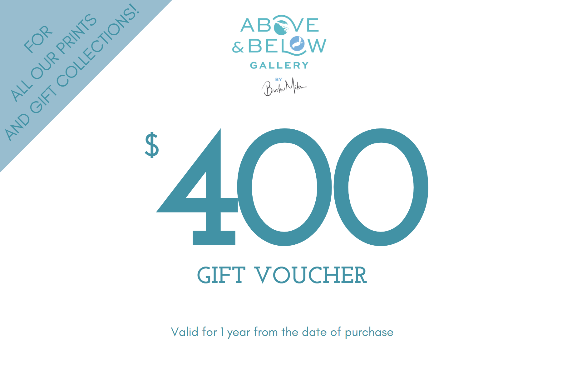 $400 Gift Voucher