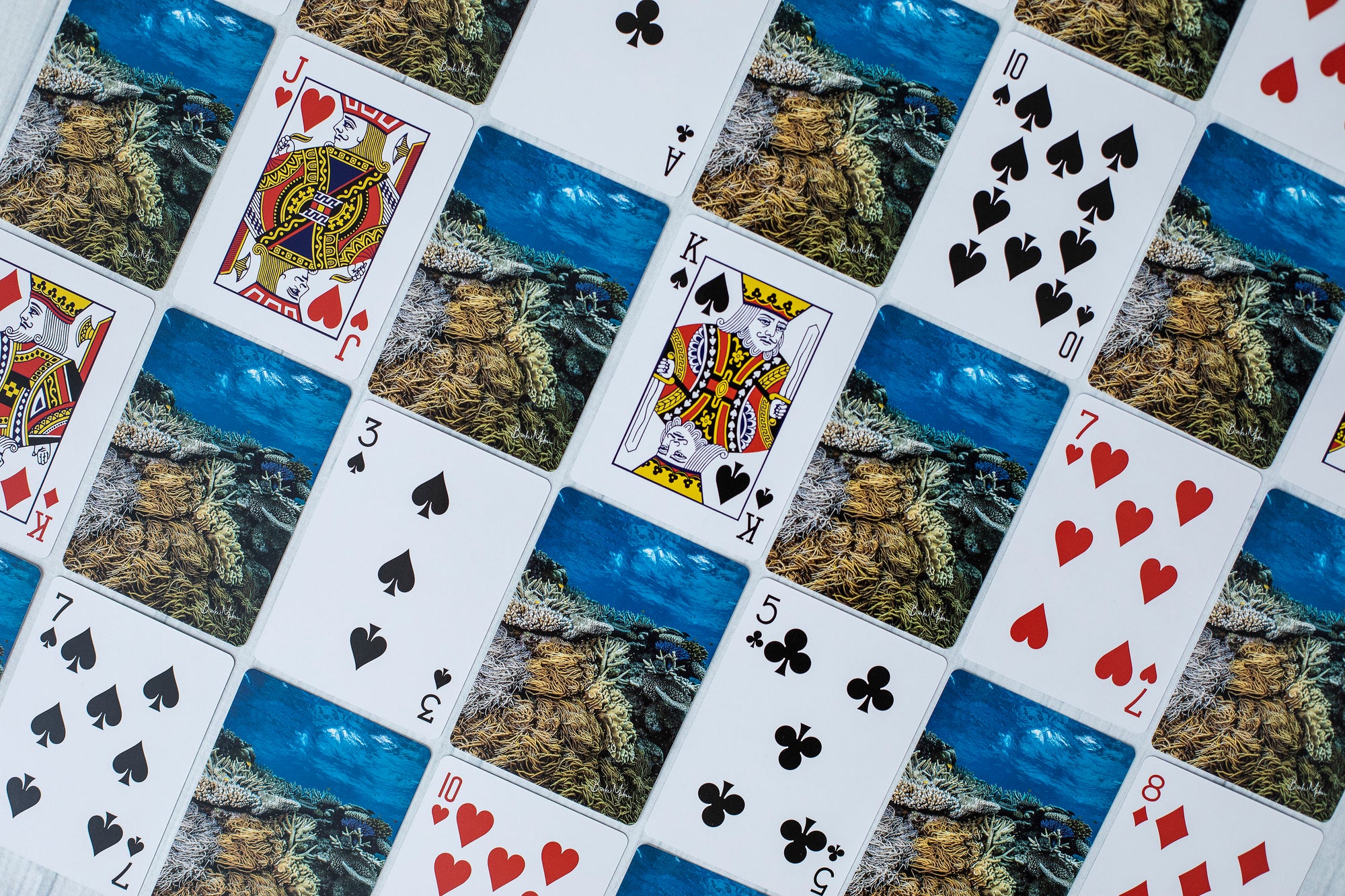 Playing Cards - Coral Forest