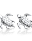 Turtle Cufflinks  - Sterling Silver
