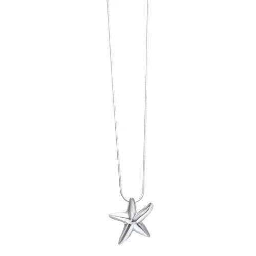 Starfish Pendant  - Sterling Silver