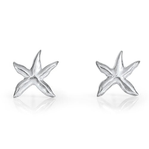 Star Fish Earrings  - Sterling Silver